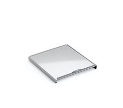NABER 8010153 Gesamtdeckel 400 Cox® silber, 337 x 390 x 47,1 mm