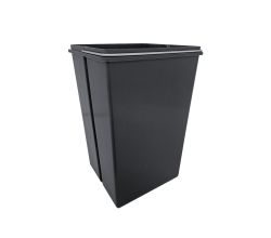 WESCO Ersatzeimer 15 L für Abfallsammler DOUBLE-BOY 410 X / 300-2, anthrazit (Art.-Nr. 8011916)
