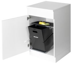 MÜLLEX SINGLE 35 Abfallsystem mit Kippsystem 35 Liter ab 40 cm Schrankbreite