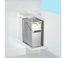 WESCO M7502010-1 Ersatzeimer 19 l weiß für VARIO Abfallsystem Maße (B x H x T): 360 x 360 x 185 mm / Einsatz / Abfalleimer 