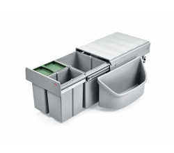 Abfallsorter CORNER BOY 3 für Diagonaleckschränke / Wesco 782653-11 / Trio-Master Corner 360 S/400-3
