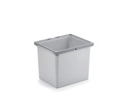 COX® Systembehälter 29 Liter in HELLGRAU für COX® Abfallsorter / Eimer / Einsatz / Ersatzteil / Zubehör
