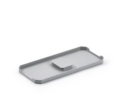 Verschlussdeckel hellgrau für 10/ 12/ 16/ 21 Liter Eimer der COX BOX und COX base Abfallsorter / Ersatzdeckel / Deckel / Ersatzteil / Zubehör