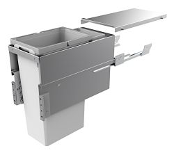 NABER 8012386 Abfallsammler COX CLAN 580/300-2 mit 33,2 Liter Volumen / für 30 cm Schrankbreite