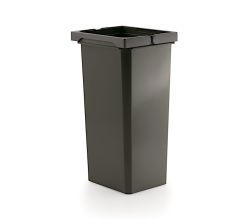 COX® BASE Systembehälter 12,5 Liter in ANTHRAZIT / Eimer / Abfalleimer / Mülleimer / Zubehör