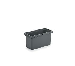 Cox® Systembehälter 10 Liter anthrazit für COX BOX Abfallsorter / Einsatz / Ersatzteil / Zubehör