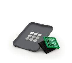 Bio-Deckel Anthrazit für den 15,5 Liter Eimer der COX BOX Abfallsorter / Ersatzdeckel / Bio-Deckel / Deckel / Zubehör