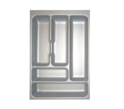 Besteckeinsatz NOBILIA-40 mit 5-Facheinteilung, B 309 x T 462 mm / Schubladeneinsatz