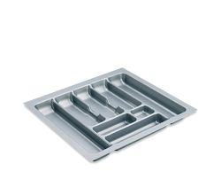 Besteckeinsatz-1, grau 60 cm (B 500-540 x T 440-490 mm) / Besteckeinsatz / Besteckkasten