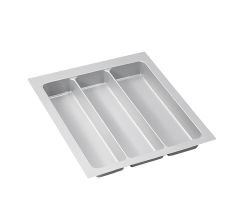 Mehrzweck-Einsatz für 50 cm breite Schubladen / zuschneidbar / Maße B 400-440 x T 440-490 mm / Mehrzweckeinsatz / Schubladeneinsatz