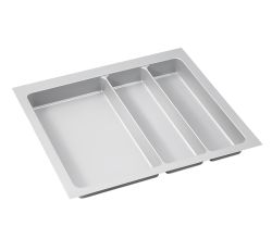 Mehrzweck-Einsatz für 60 cm breite Schubladen / zuschneidbar / Maße B 500-540 x T 440-490 mm / Mehrzweckeinsatz / Schubladeneinsatz