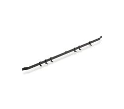 NABER Cast Relingsystem inkl. Haken, H 25  x T 24 mm, anthrazit 