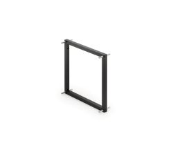 NABER 8051025 Cubo Erweiterungsrahmen, Regalsystem, schwarz matt