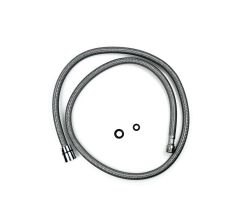PUTEUS Küchen-Brauseschlauch Universal 1,20 m aus Gewebematerial / Armaturenschlauch