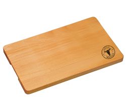 KESPER 8539061 Servierbrett / Schneidebrett Grillmeister 45 x 27 cm aus Buchenholz