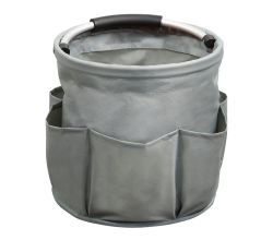 KESPER 89173 Universal Reinigungs-Caddy aus Polyester, hellgrau