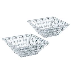 NACHTMANN 89694 BOSSA NOVA Schale quadratisch 12 cm 2er Set