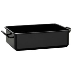 RIESS 2184-022 Mini Back- und Servierform 23 x 15 x 7 cm, Emaille