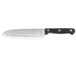 KESPER 90664 Santokumesser, Edelstahlklinge 18 cm, Kunststoffgriff
