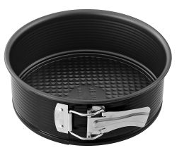 ZENKER Springform 20 cm mit Antihaftbeschichtung / Serie Black Metallic / Backform / Kuchenform