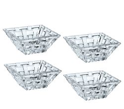 NACHTMANN 97631 BOSSA NOVA Dipschale eckig 4er Set