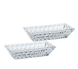 NACHTMANN 97783 BOSSA NOVA Schale rechteckig 17 cm 2er Set