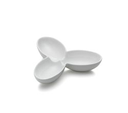 Blattschale GIFTS 3-geteilt 21 x 16 cm von Maxwell & Williams