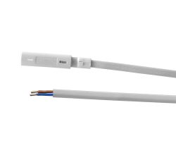 THEBO Anschlussleitung weiß ohne Eurostecker - Länge 2 Meter / Zubehör / Leuchtenzubehör