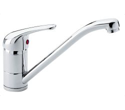 AquaCucina Armatur BASIC T9505 in CHROM mit Schwenkauslauf / Küchenarmatur / Einhebelmischer