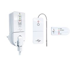 PROTECTOR Funk-Abluftsteuerung COMFORT AS-7030 mit Thermo-Sensor und Fenster-Sender / DIBT Zulassung / Fensterschalter Wireless
