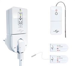 PROTECTOR Funk-Abluftsteuerung Premium AS-7040 mit DIBT-Zulassung und 3x Funk-Sender