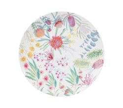 Maxwell & Williams AW0622 Platte 33 cm NATIVE BLOOMS rund, Porzellan, in Geschenkbox