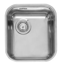 REGINOX Edelstahlspüle L18 4035 OKG W.O.K. ab Schrankbreite 45 cm / Flächenbündig / Flacheinbau / Unterbau