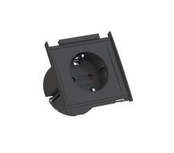 BACHMANN 927.400 KAPSA XXS Einbau Steckdose mit Stromzuleitung / 1x Schuko / Schukosteckdose