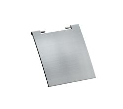 BACHMANN 927.500 KAPSA Zubehör Deckel Edelstahl-Optik XXS für KAPSA Einbau Steckdosen
