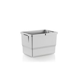 ELCO CASE SELECT - Abfallbehälter 11,7 Liter - in LICHTGRAU aus Polypropylen / Eimer / Behälter