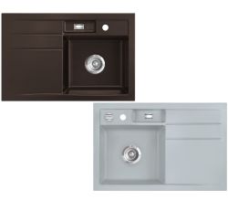 Spüle KeraDomo BELA 78 von Systemceram / Keramikspüle