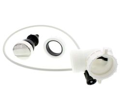 BLANCO 120338 Bowdenzug 700 mm lang mit Drehbetätigung und Anschlusswinkel AL / Ersatzteil