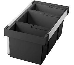 BLANCO FLEXON II LOW 80/3 Abfallsystem 65 Liter für 80 cm Schrankbreite / für Auszugsschubladen