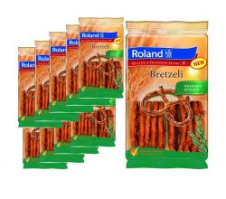 10er SET Roland Bretzeli Rosmarin 100 g Brezel Laugenbrezel Salzbrezel