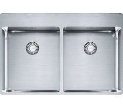 FRANKE Spüle BOX BXX 220-36-36 A mit Dreh- oder Druckknopfventil / SlimTop / Flächenbündig