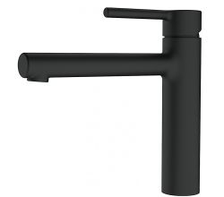 FRANKE Armatur CENTRO mit Festauslauf in BLACK MATT / Einhebelmischer