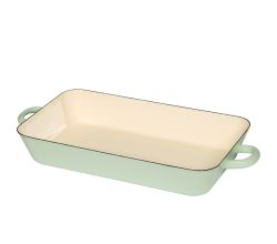 RIESS 0047-006 Omas Bratpfanne 37/22, Classic, NILGRÜN PASTELL / Bratform