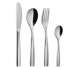 COMAS Besteck-Set BARCELONA, 24 Teile Edelstahl 18/10 poliert / Tafelbesteck