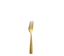 COMAS 6099 Kuchengabel BARCELONA GOLD Edelstahl 18/10 / PVD-Beschichtung / Gold-Finish