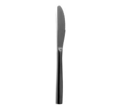 COMAS 6102 Tafelmesser BARCELONA SCHWARZ Edelstahl 18/10 / PVD-Beschichtung / Black-Finish