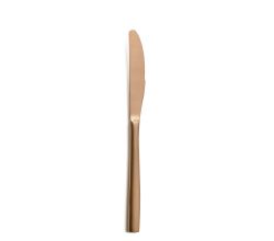 COMAS 6356 Dessertmesser BARCELONA KUPFER Edelstahl 18/10 / PVD-Beschichtung / Kupfer-Finish