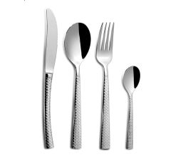 COMAS Besteck-Set HIDRAULIC 24 Teile Edelstahl 18/10 - 3 mm / Tafelbesteck