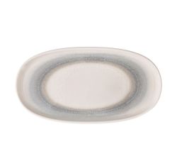 COMAS NEPTUNE ovaler Teller 30 cm, 6 Stück, Porzellan