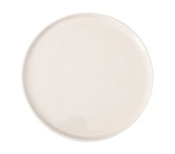 COMAS PLANO flacher Teller 21 cm, 6 Stück, Porzellan